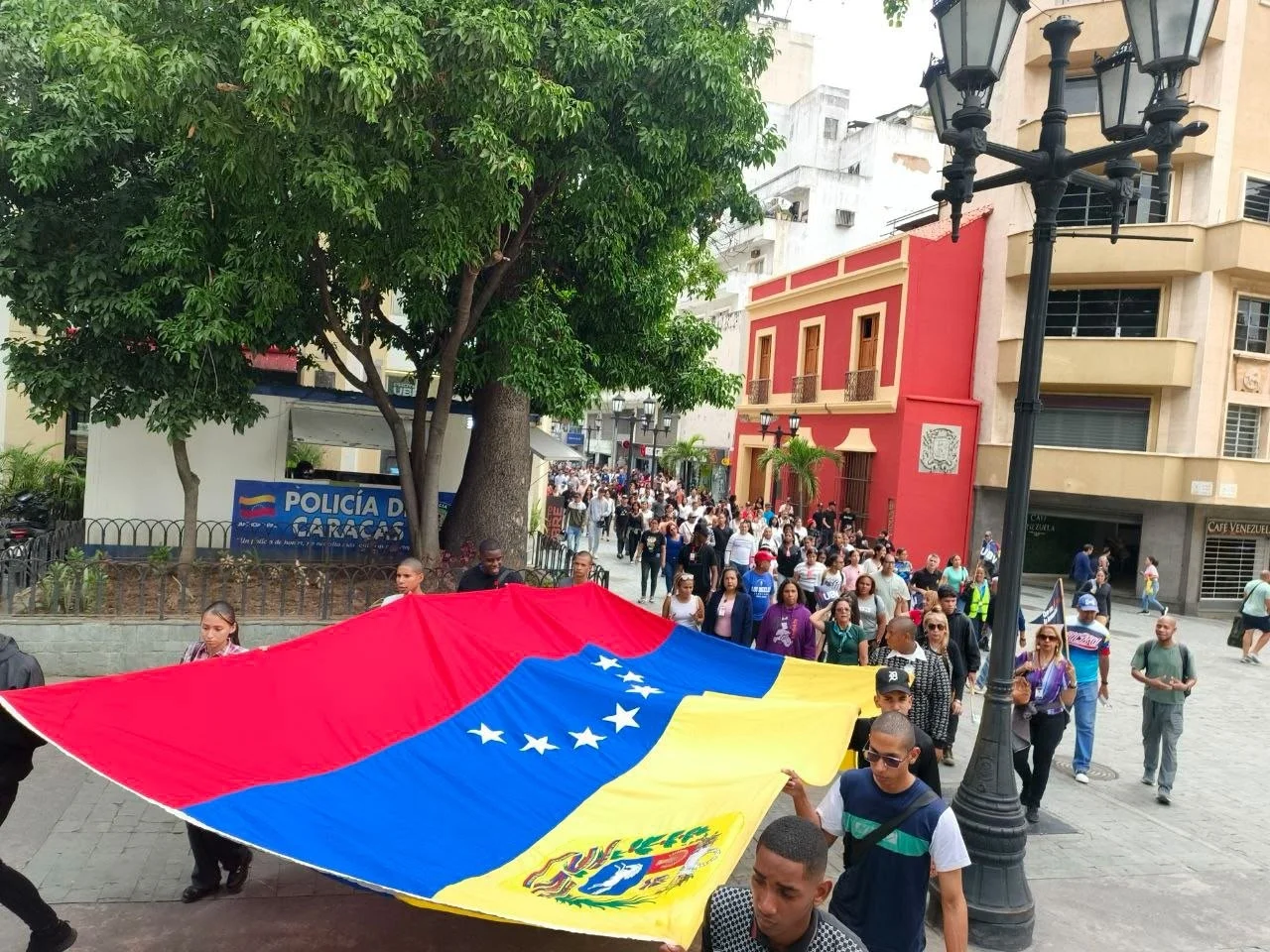Fundayacucho marchó junto a la clase trabajadora por la paz y la unidad en Caracas